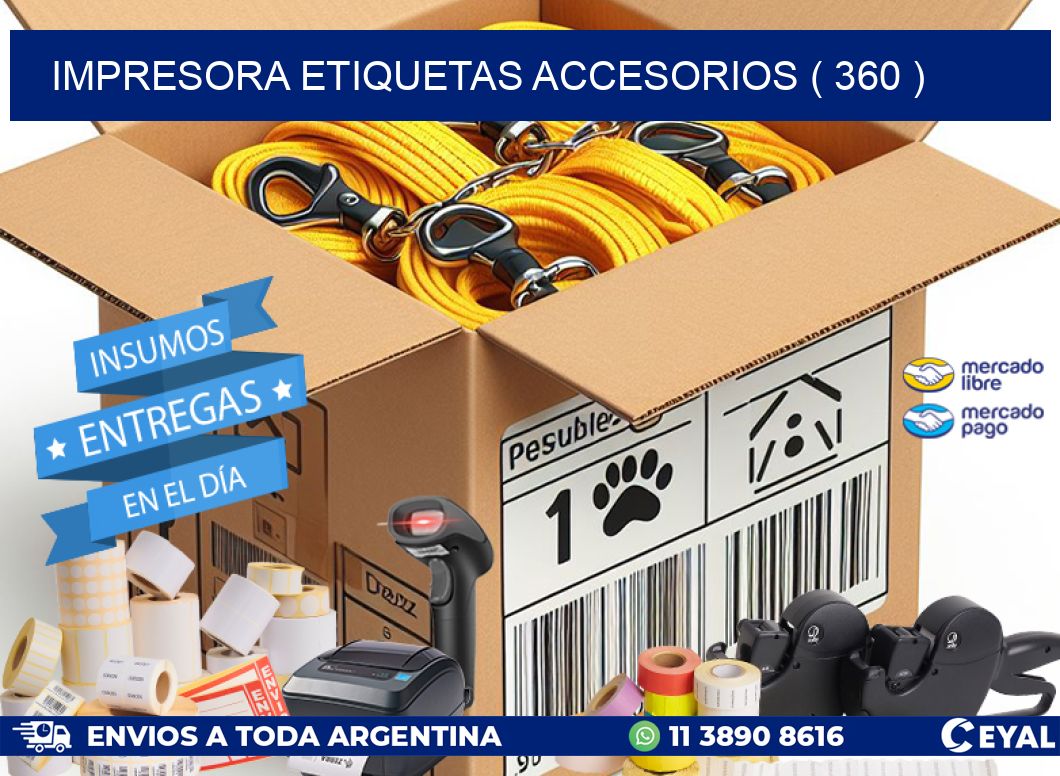 impresora etiquetas accesorios ( 360 )