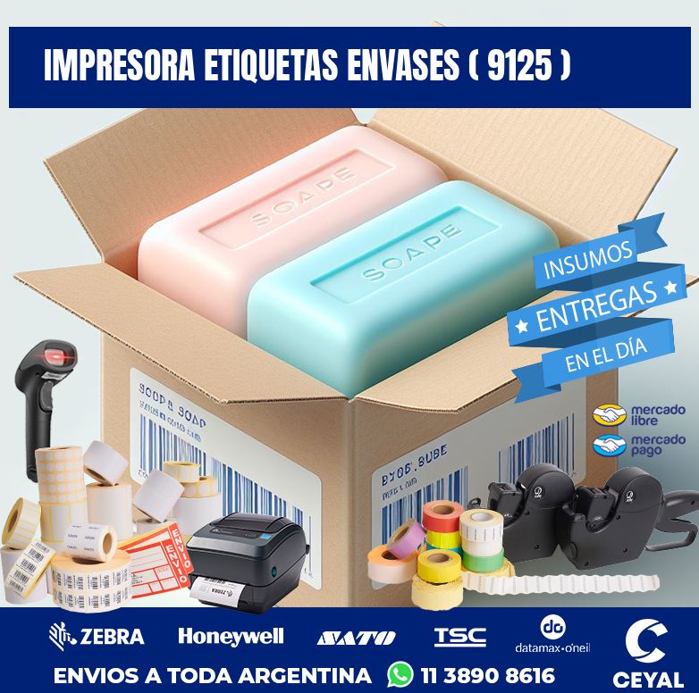 impresora etiquetas envases ( 9125 )