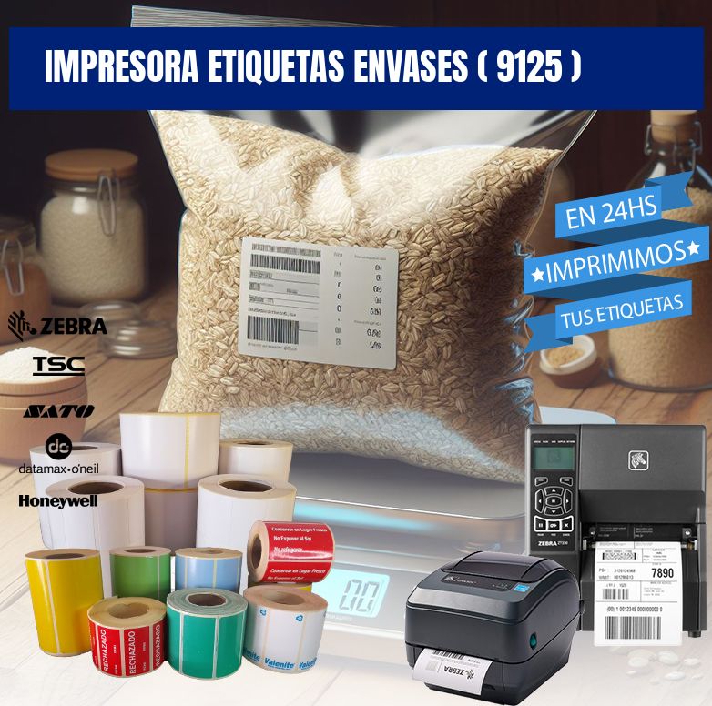 impresora etiquetas envases ( 9125 )