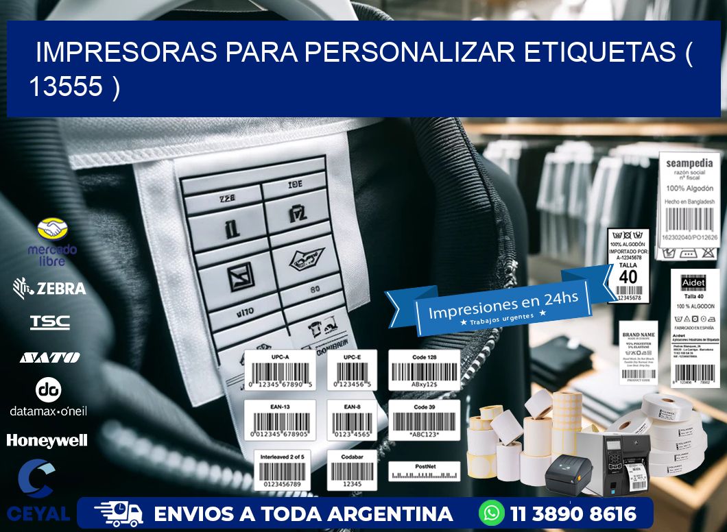 impresoras para personalizar etiquetas ( 13555 )