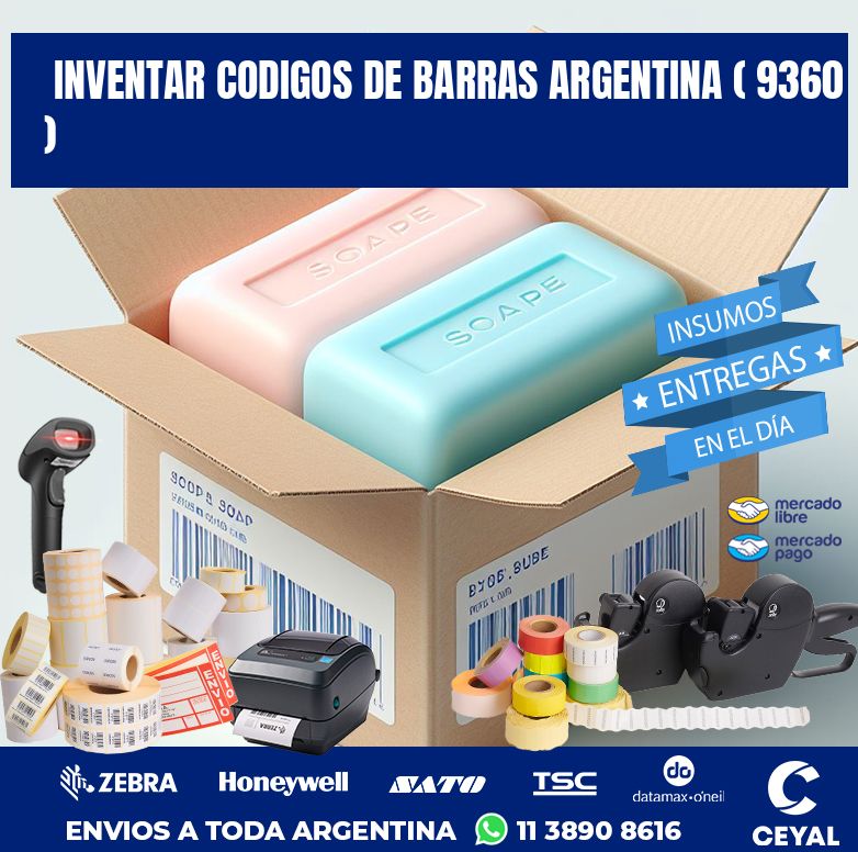 inventar codigos de barras argentina ( 9360 )