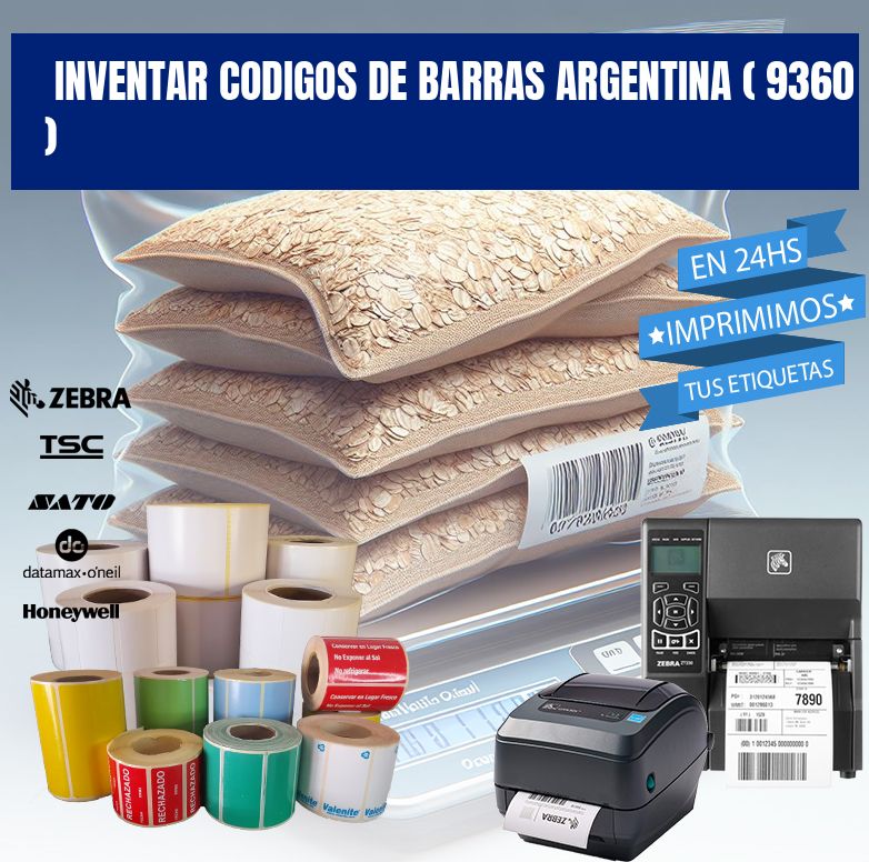 inventar codigos de barras argentina ( 9360 )
