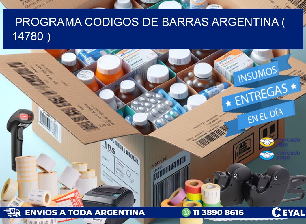 programa codigos de barras argentina ( 14780 )