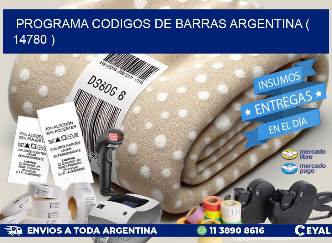 programa codigos de barras argentina ( 14780 )