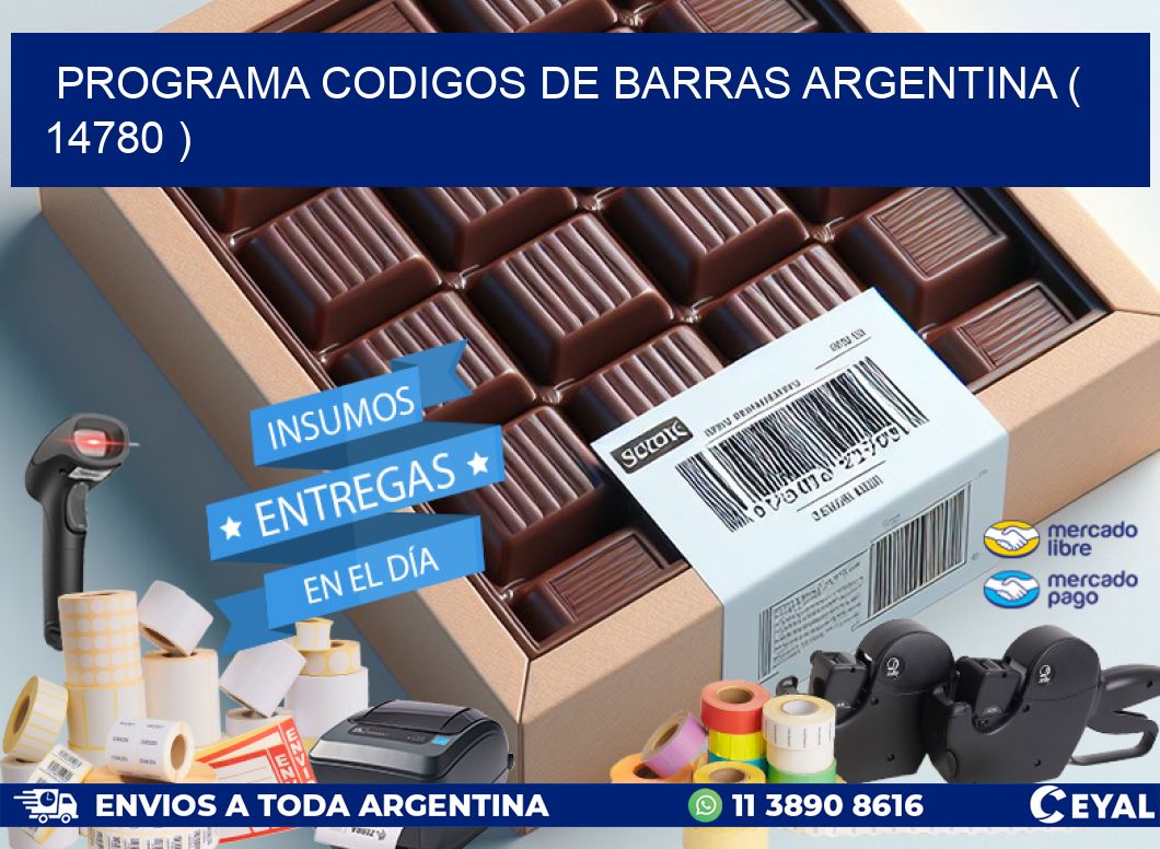 programa codigos de barras argentina ( 14780 )