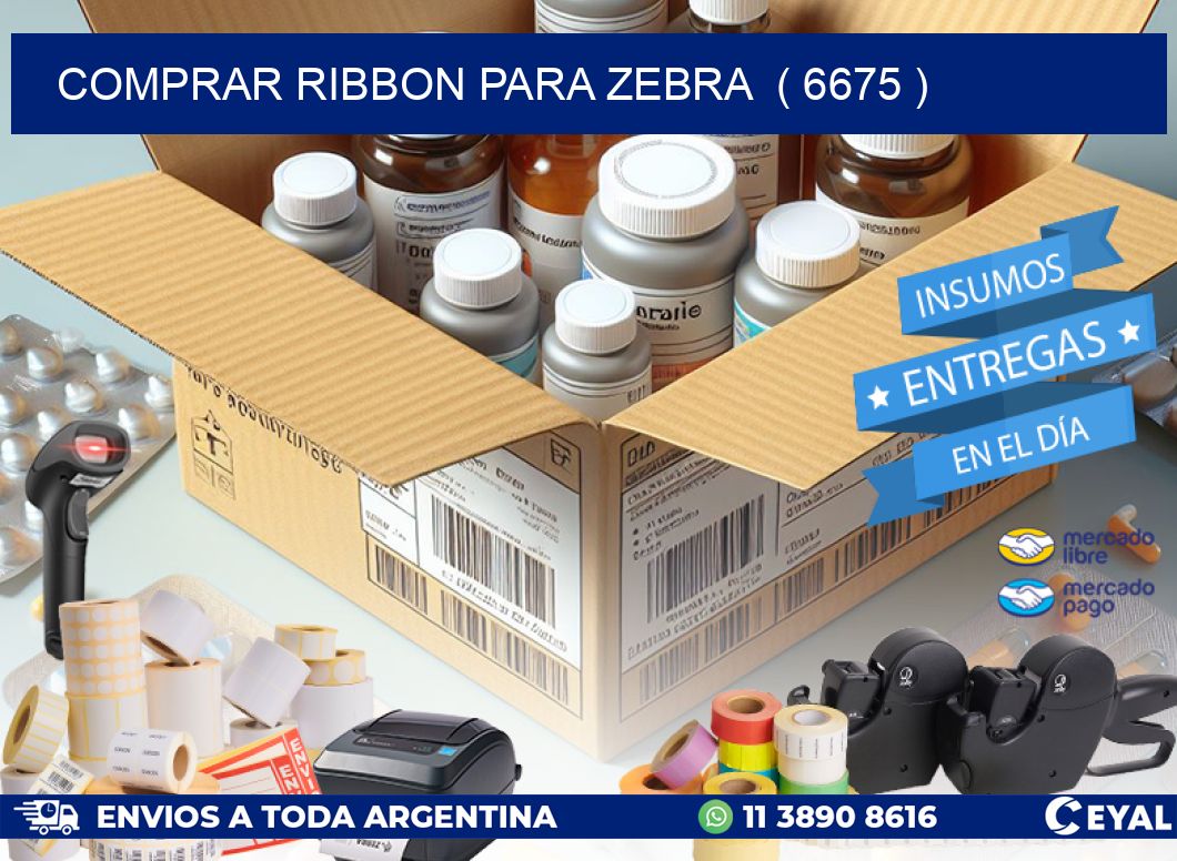 COMPRAR RIBBON PARA ZEBRA  ( 6675 )