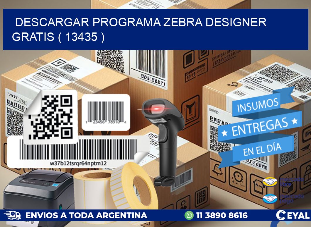 DESCARGAR PROGRAMA ZEBRA DESIGNER GRATIS ( 13435 )