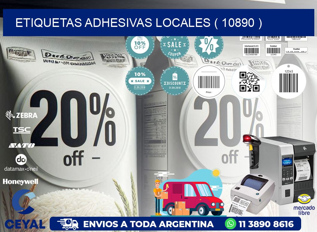 ETIQUETAS ADHESIVAS LOCALES ( 10890 )