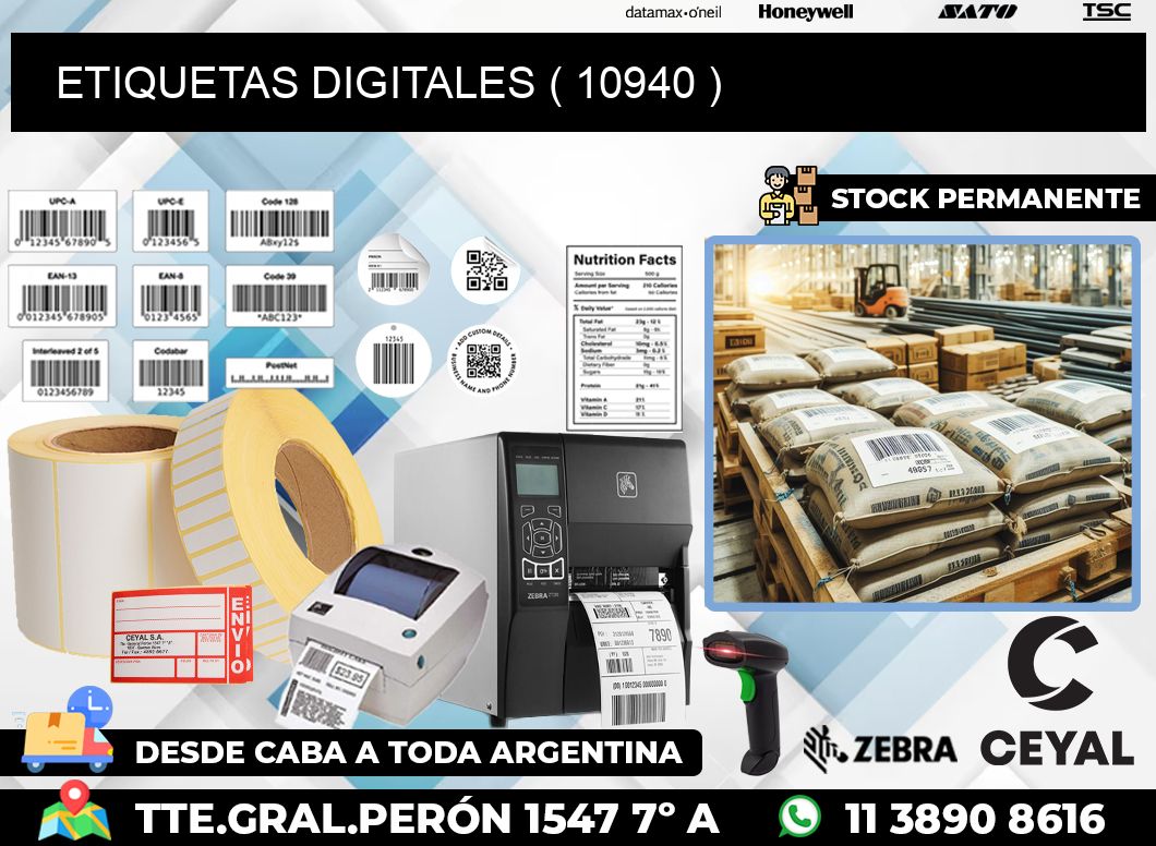 ETIQUETAS DIGITALES ( 10940 )