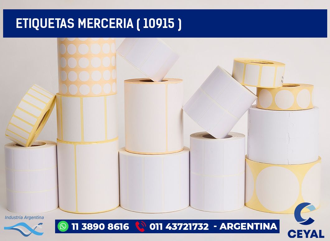 ETIQUETAS MERCERIA ( 10915 )