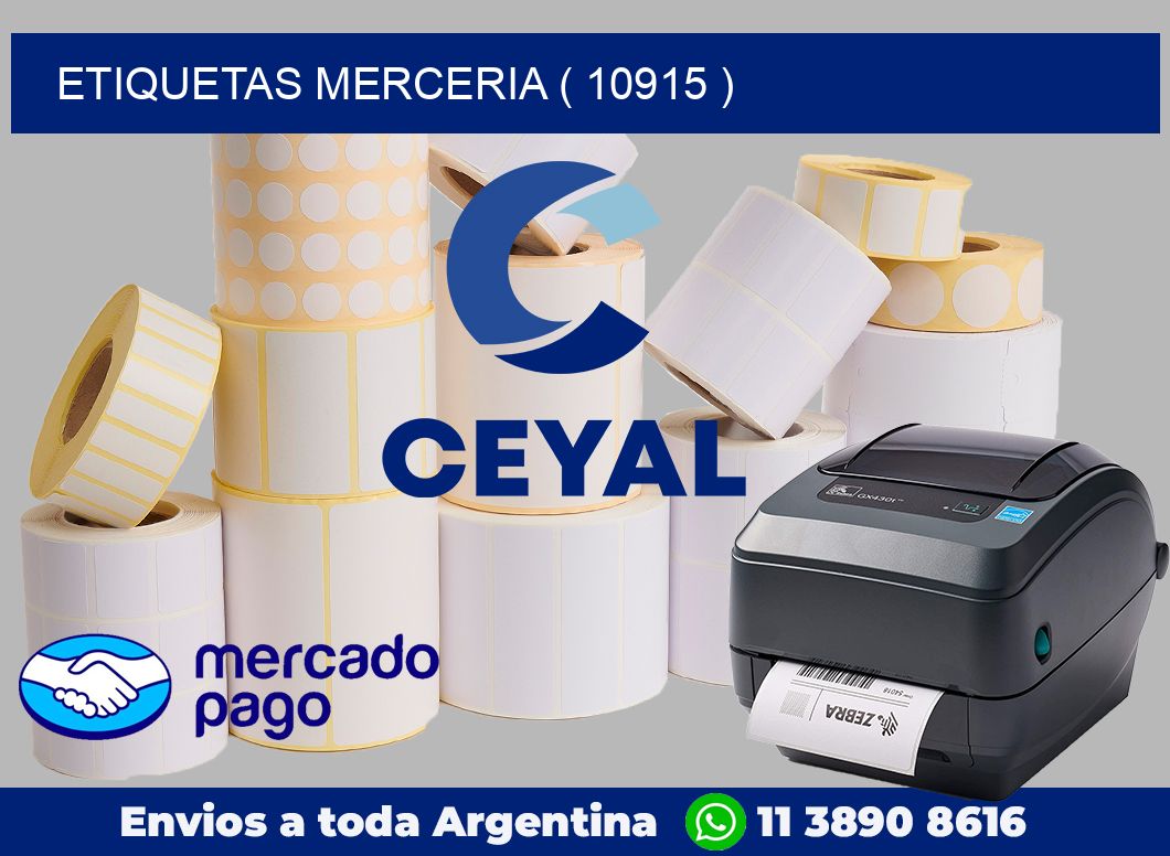 ETIQUETAS MERCERIA ( 10915 )
