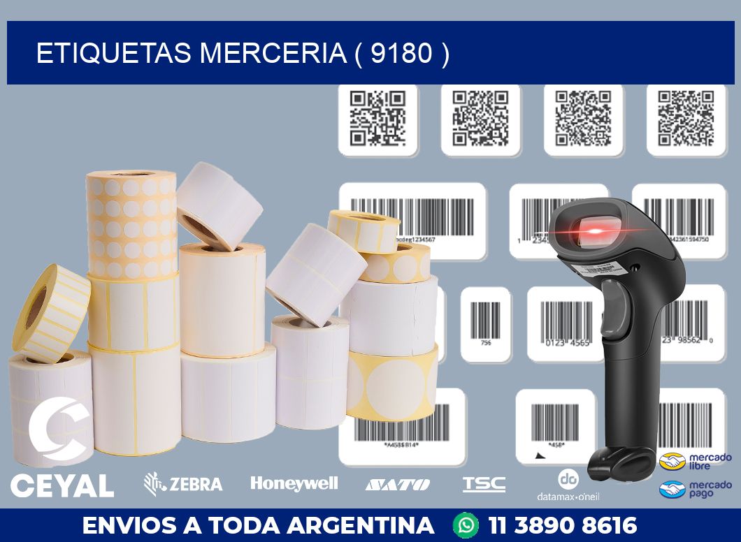 ETIQUETAS MERCERIA ( 9180 )