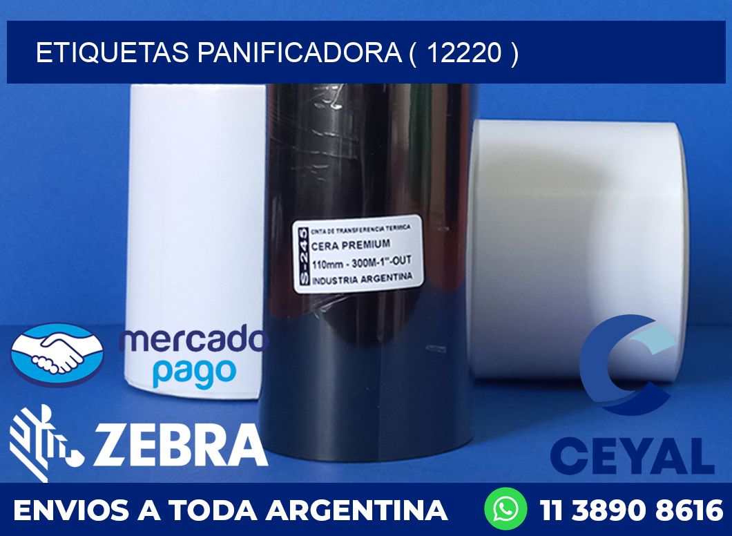 ETIQUETAS PANIFICADORA ( 12220 )