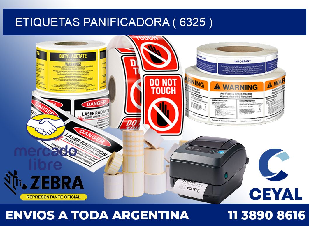 ETIQUETAS PANIFICADORA ( 6325 )
