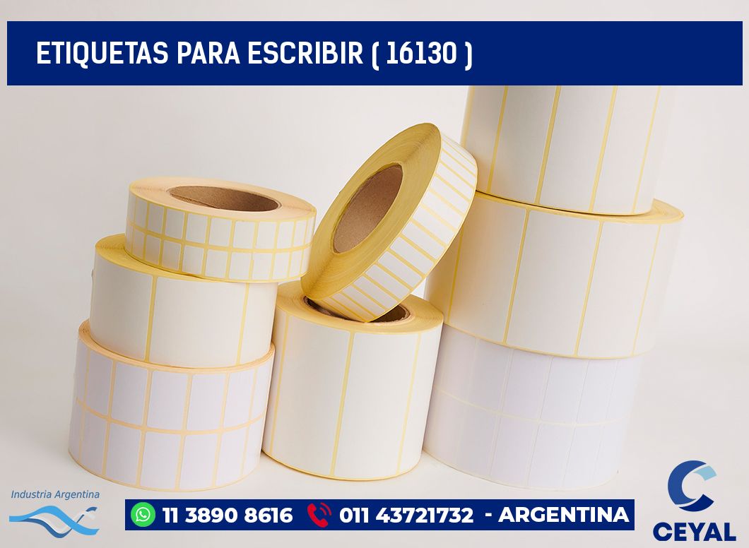 ETIQUETAS PARA ESCRIBIR ( 16130 )