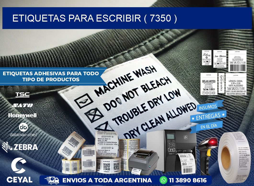 ETIQUETAS PARA ESCRIBIR ( 7350 )