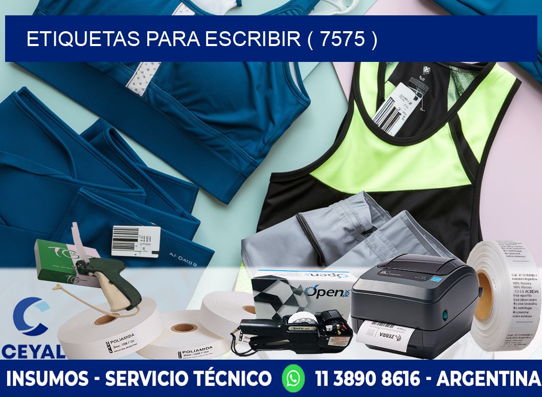 ETIQUETAS PARA ESCRIBIR ( 7575 )
