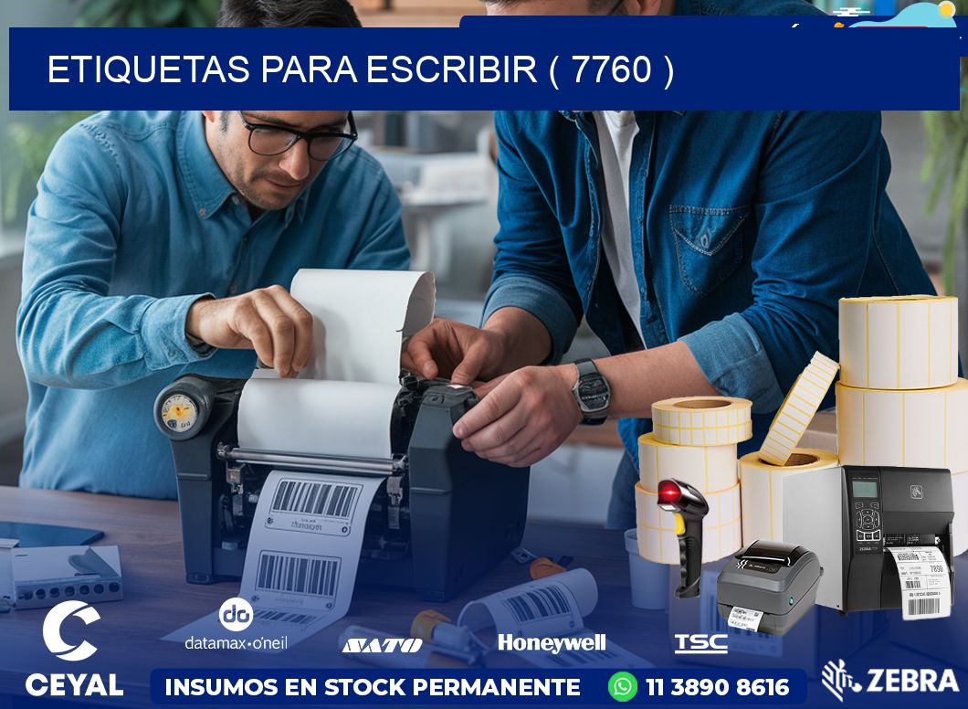 ETIQUETAS PARA ESCRIBIR ( 7760 )
