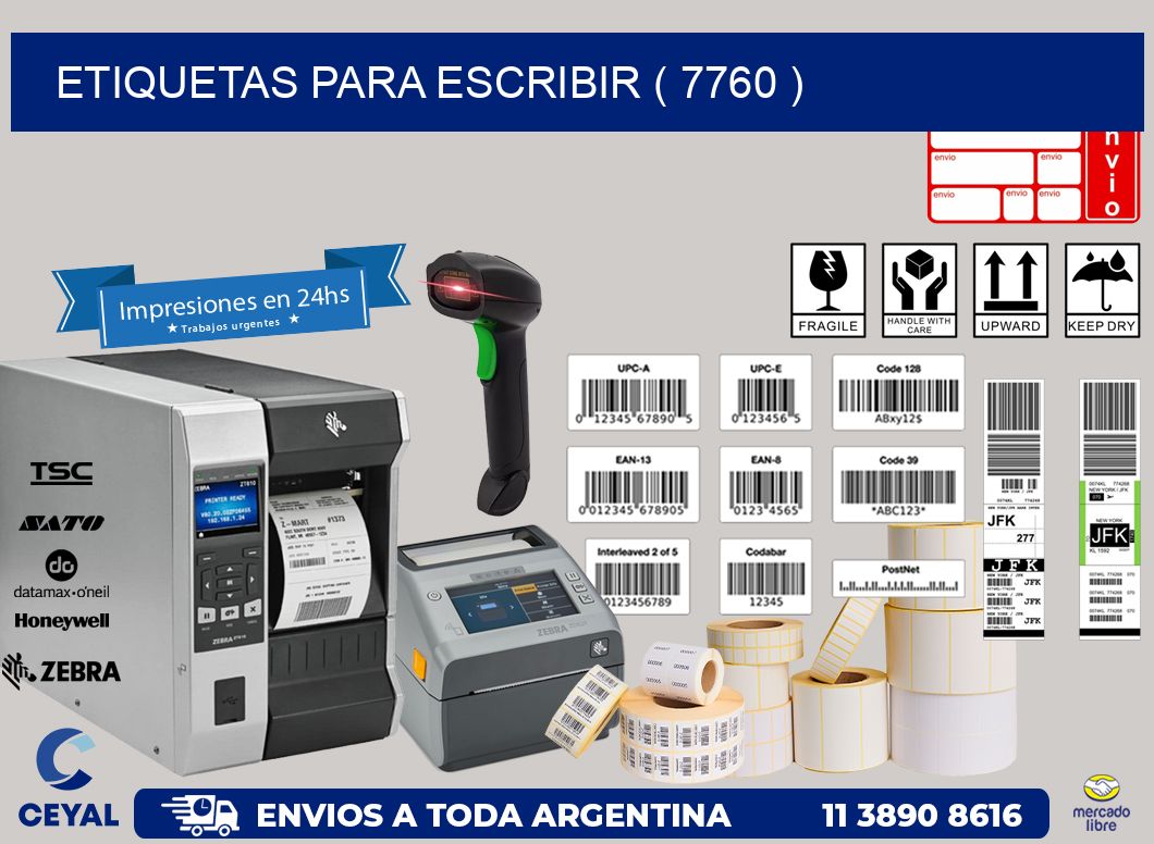 ETIQUETAS PARA ESCRIBIR ( 7760 )