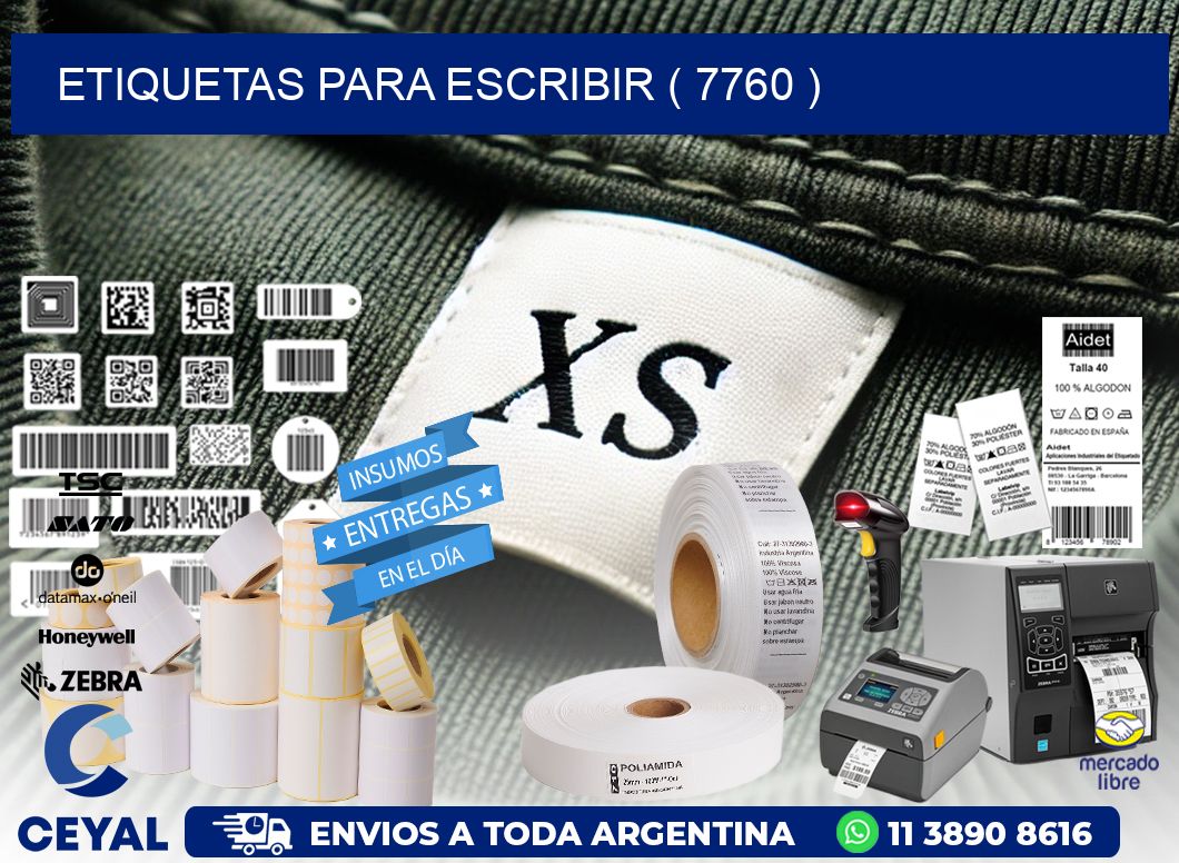 ETIQUETAS PARA ESCRIBIR ( 7760 )