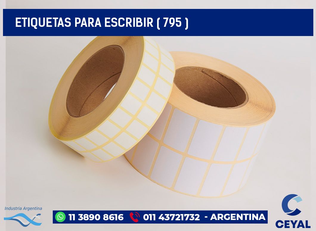 ETIQUETAS PARA ESCRIBIR ( 795 )