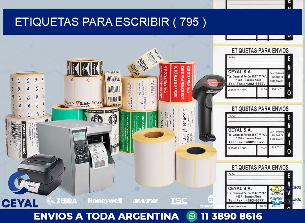ETIQUETAS PARA ESCRIBIR ( 795 )
