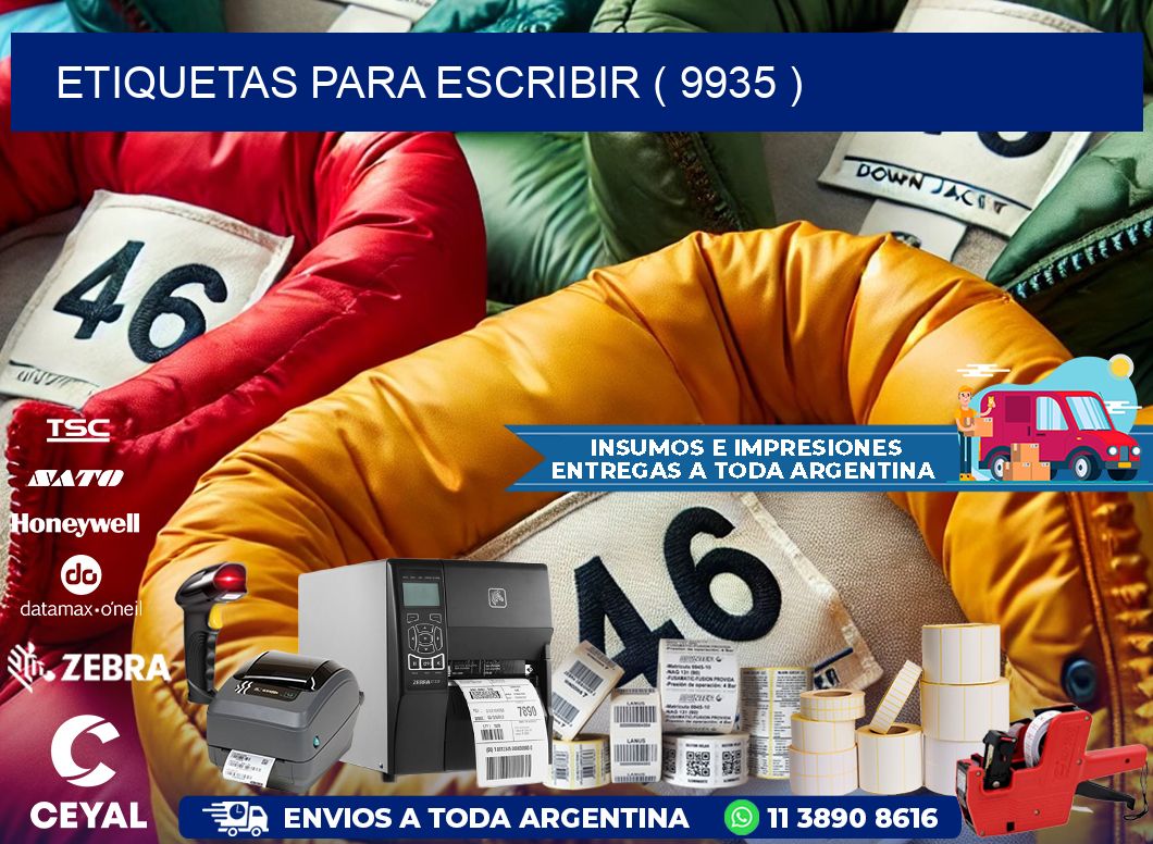 ETIQUETAS PARA ESCRIBIR ( 9935 )