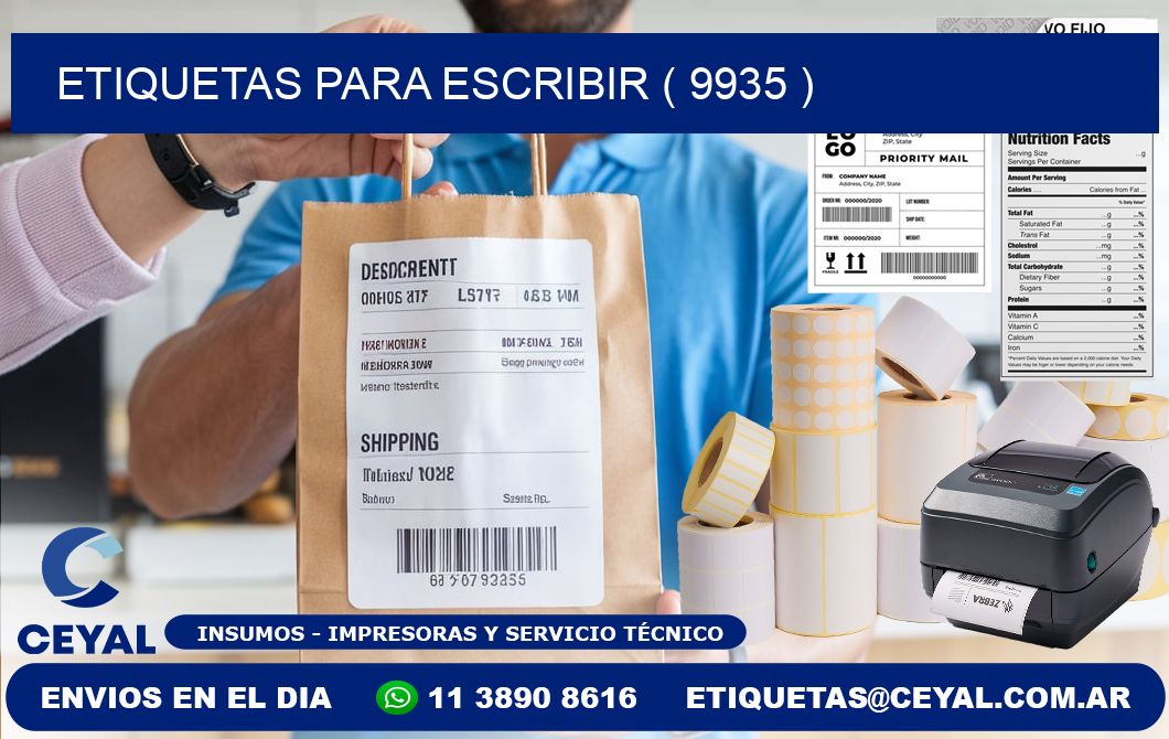 ETIQUETAS PARA ESCRIBIR ( 9935 )