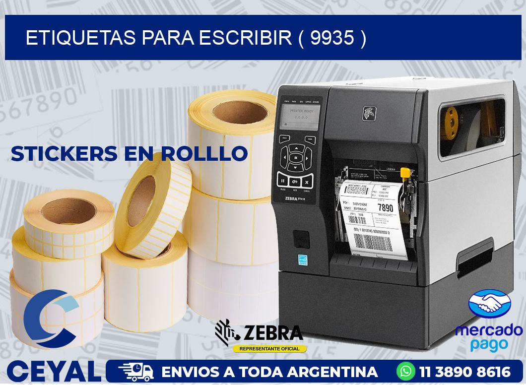 ETIQUETAS PARA ESCRIBIR ( 9935 )