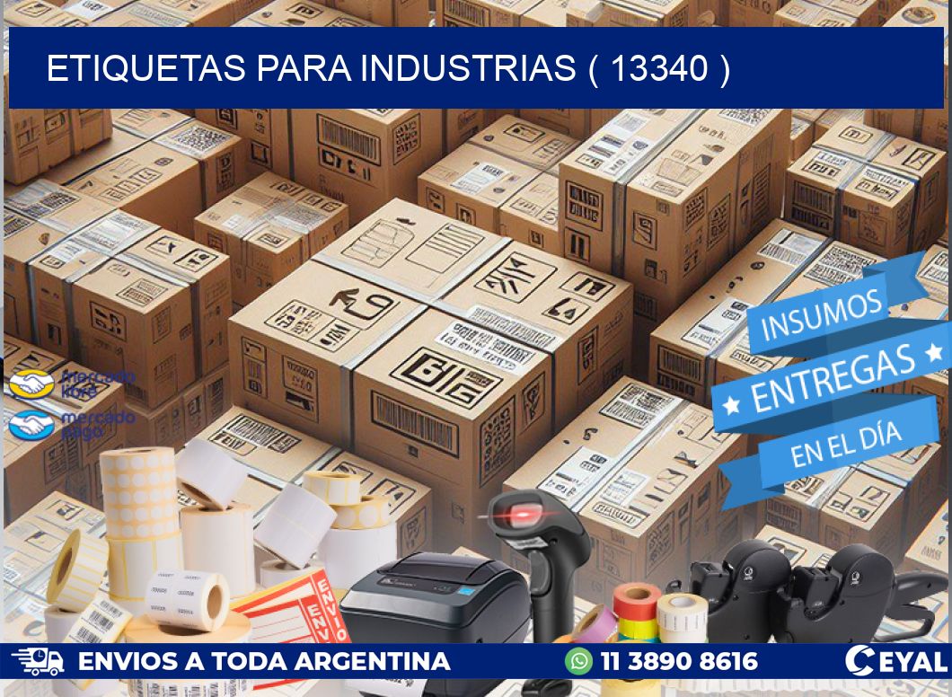 ETIQUETAS PARA INDUSTRIAS ( 13340 )
