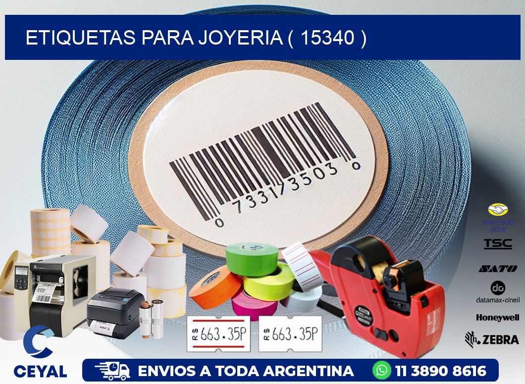 ETIQUETAS PARA JOYERIA ( 15340 )