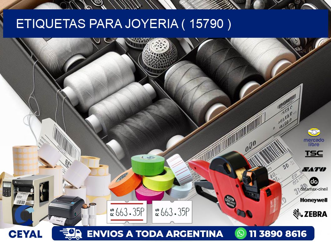 ETIQUETAS PARA JOYERIA ( 15790 )