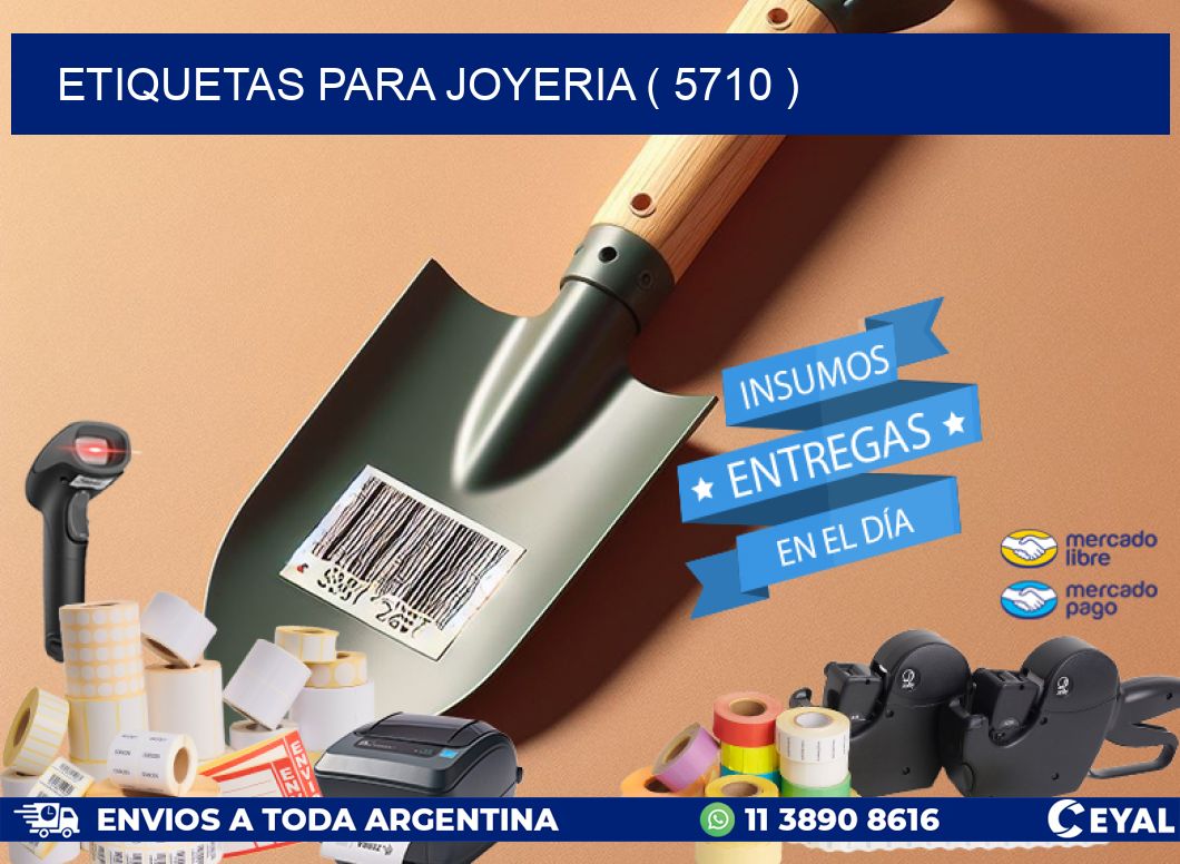 ETIQUETAS PARA JOYERIA ( 5710 )