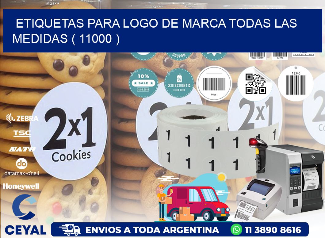 ETIQUETAS PARA LOGO DE MARCA TODAS LAS MEDIDAS ( 11000 )