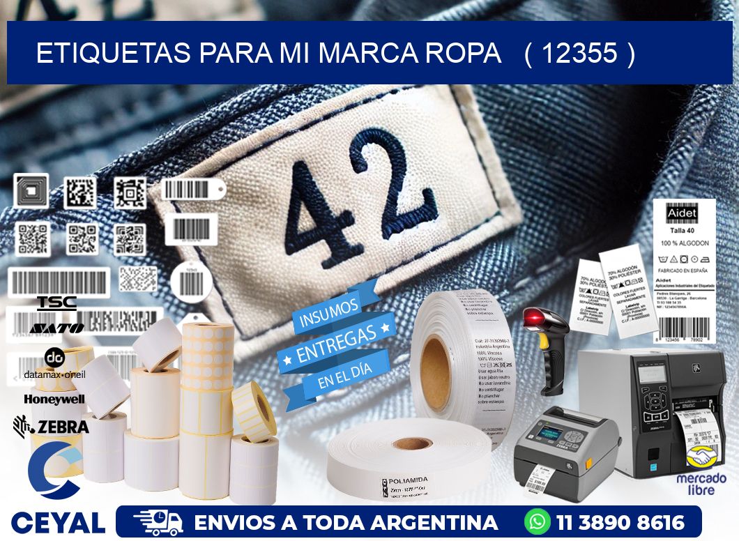 ETIQUETAS PARA MI MARCA ROPA   ( 12355 )