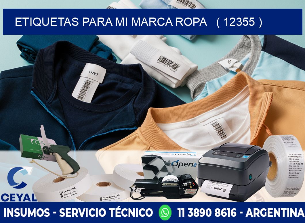 ETIQUETAS PARA MI MARCA ROPA   ( 12355 )