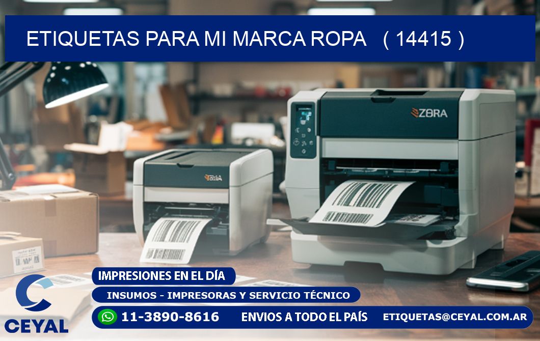 ETIQUETAS PARA MI MARCA ROPA   ( 14415 )