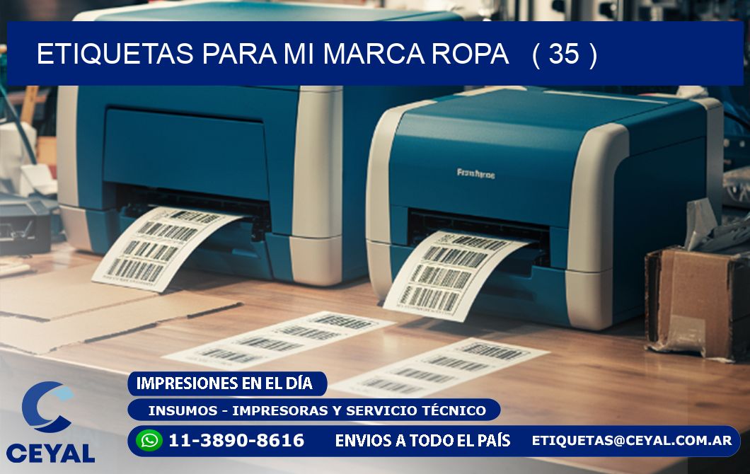 ETIQUETAS PARA MI MARCA ROPA   ( 35 )