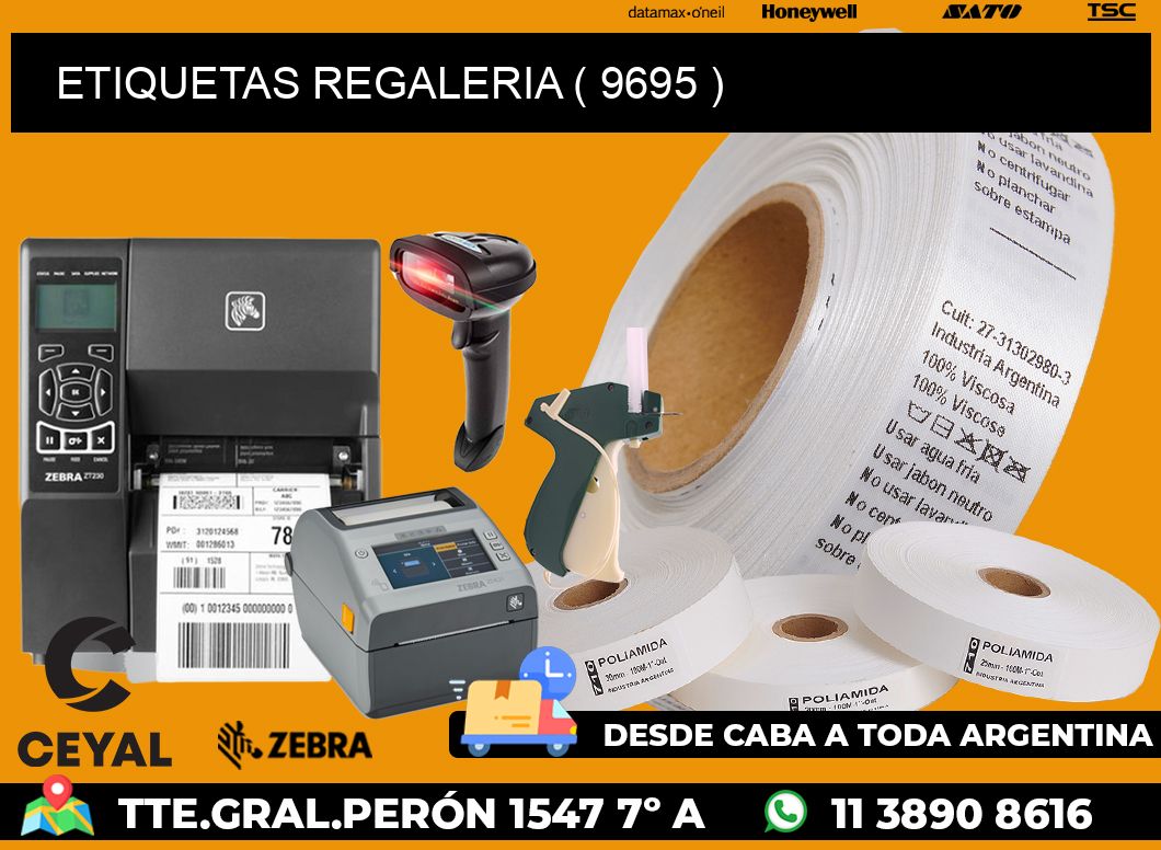 ETIQUETAS REGALERIA ( 9695 )