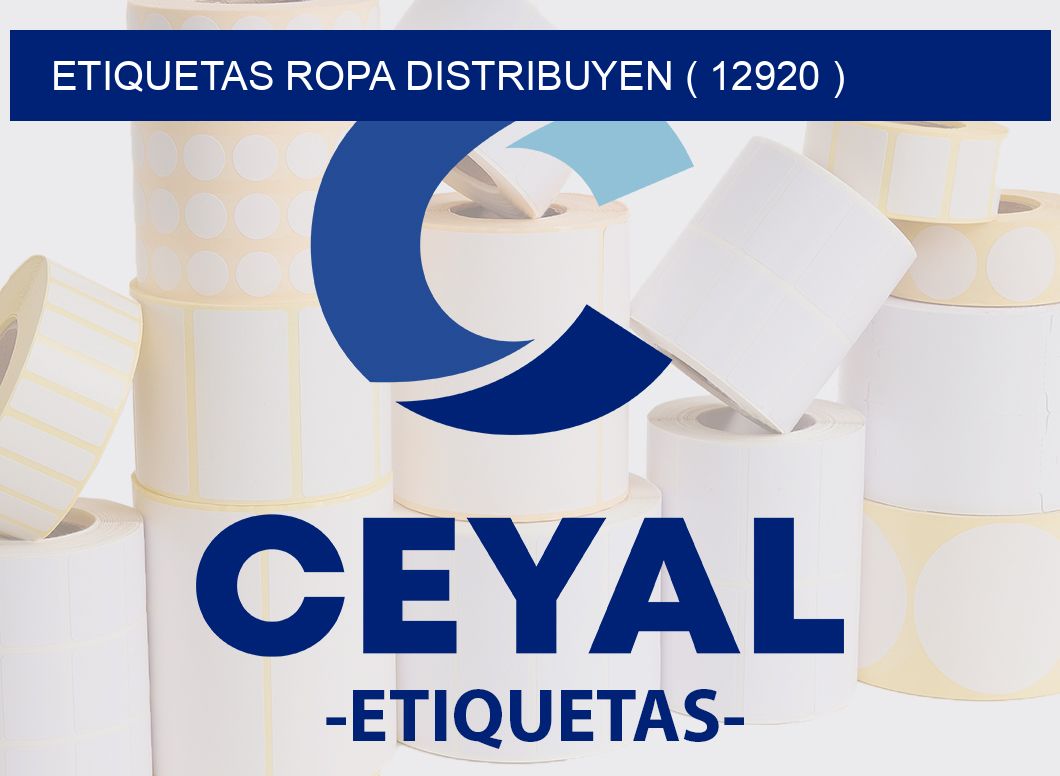 ETIQUETAS ROPA DISTRIBUYEN ( 12920 )