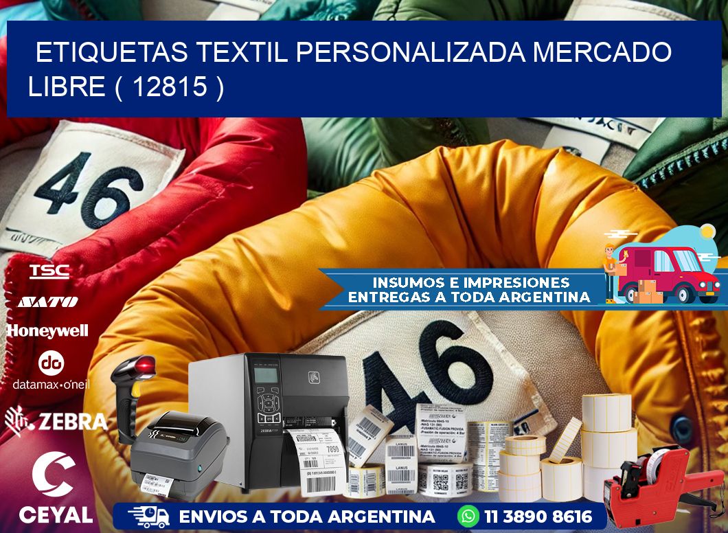 ETIQUETAS TEXTIL PERSONALIZADA MERCADO LIBRE ( 12815 )