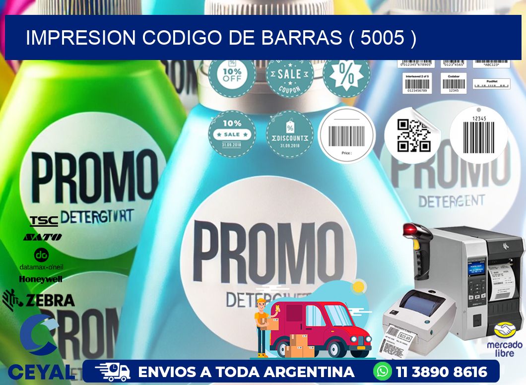 IMPRESION CODIGO DE BARRAS ( 5005 )