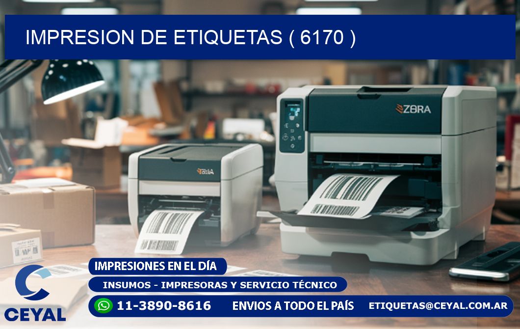 IMPRESION DE ETIQUETAS ( 6170 )