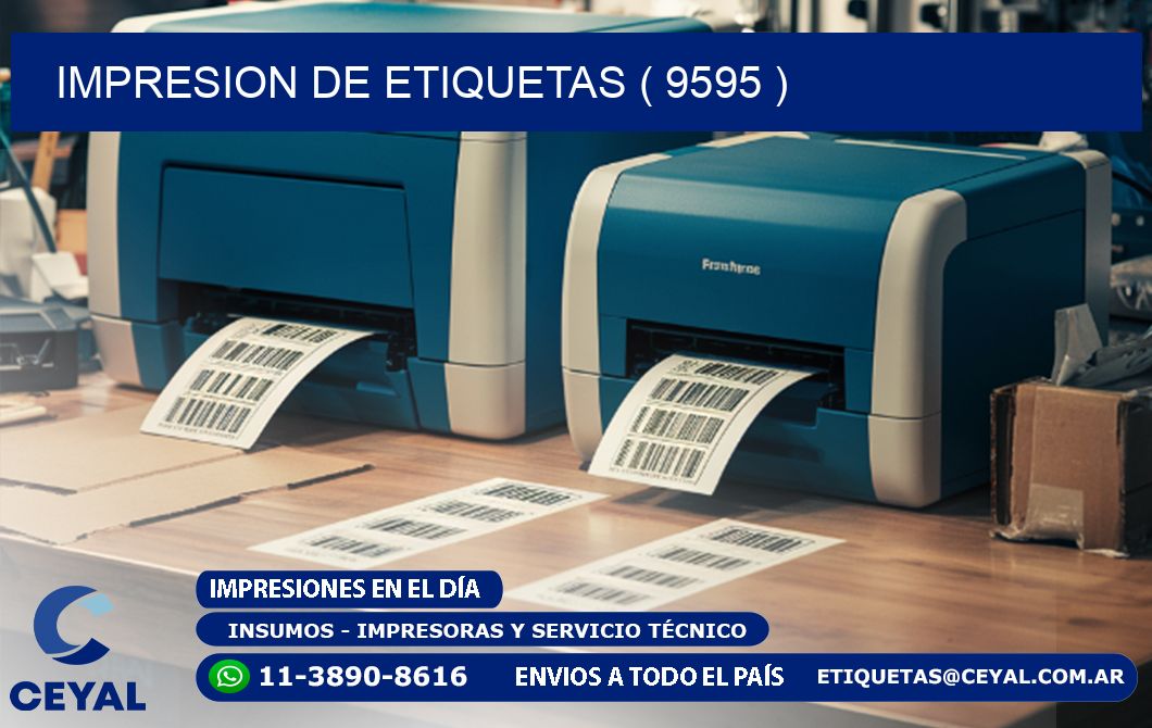 IMPRESION DE ETIQUETAS ( 9595 )
