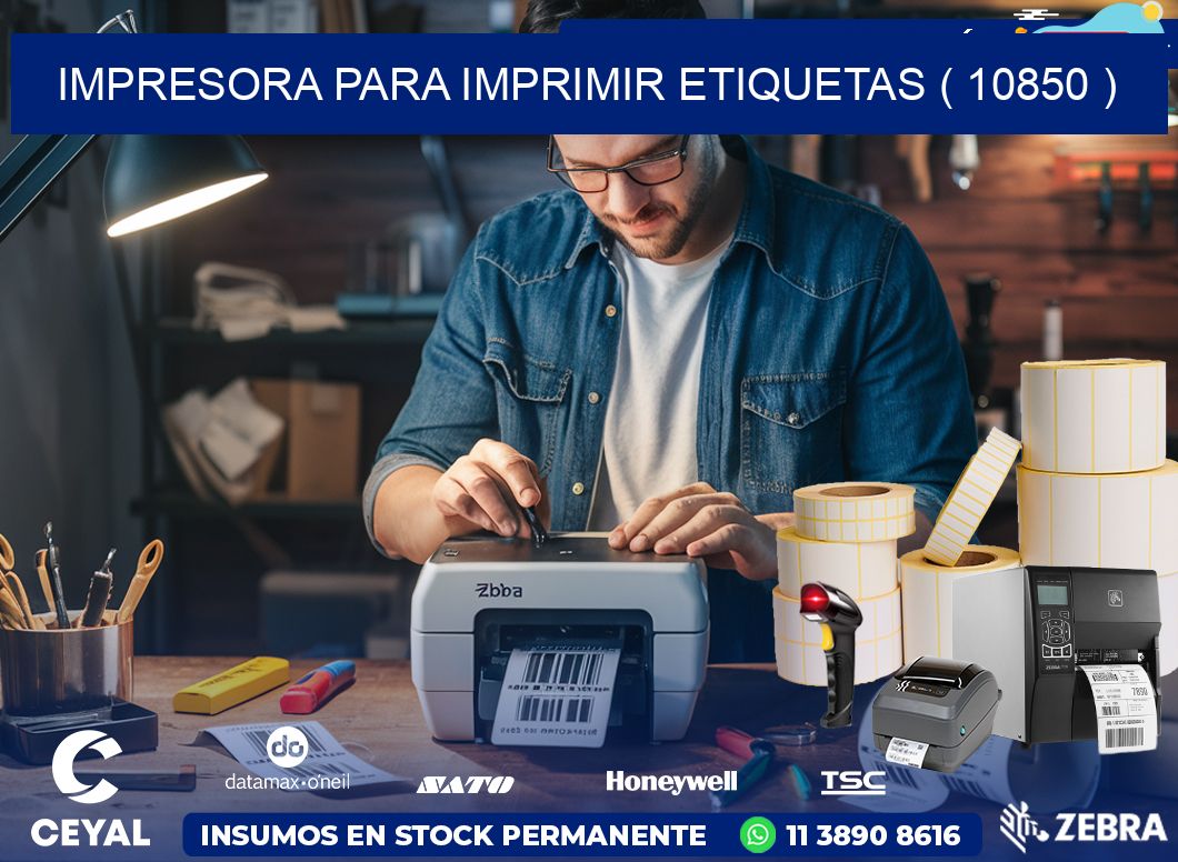 IMPRESORA PARA IMPRIMIR ETIQUETAS ( 10850 )