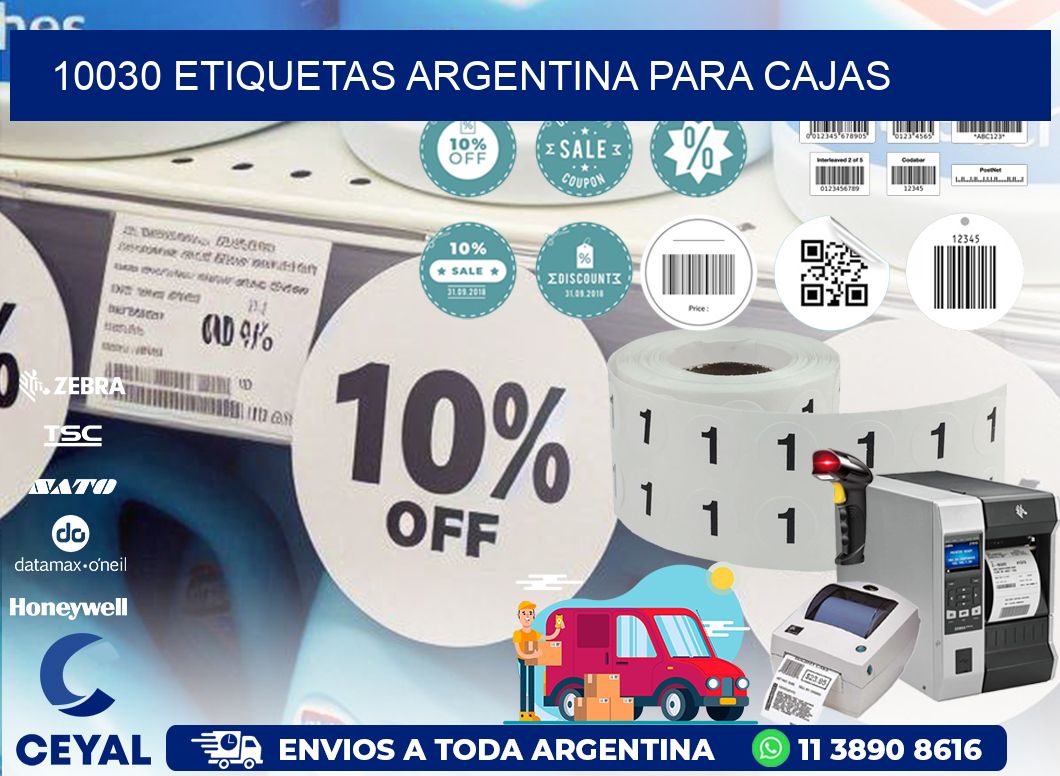 10030 ETIQUETAS ARGENTINA PARA CAJAS