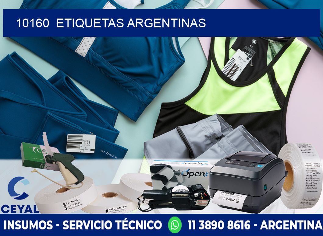 10160  ETIQUETAS ARGENTINAS