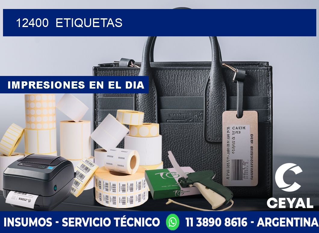 12400  ETIQUETAS