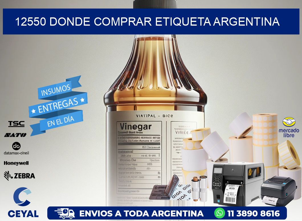 12550 DONDE COMPRAR ETIQUETA ARGENTINA