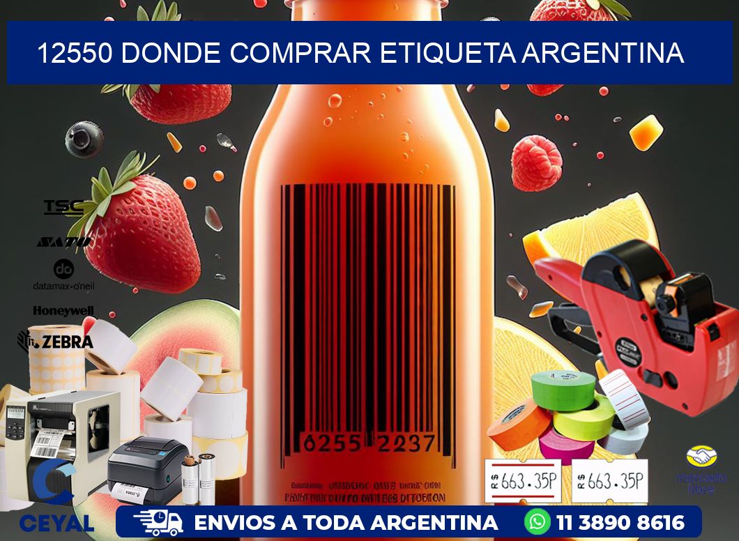12550 DONDE COMPRAR ETIQUETA ARGENTINA